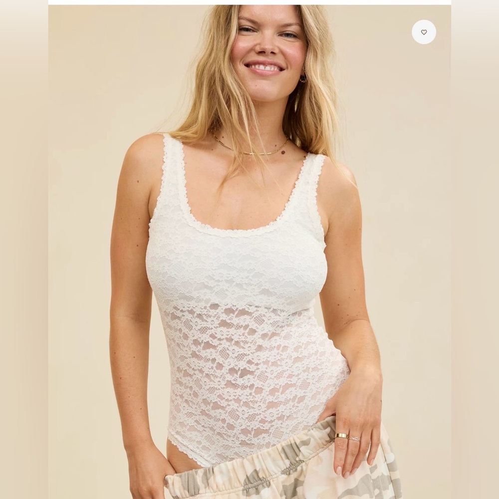 Aerie Lace Scoop Bodysuit